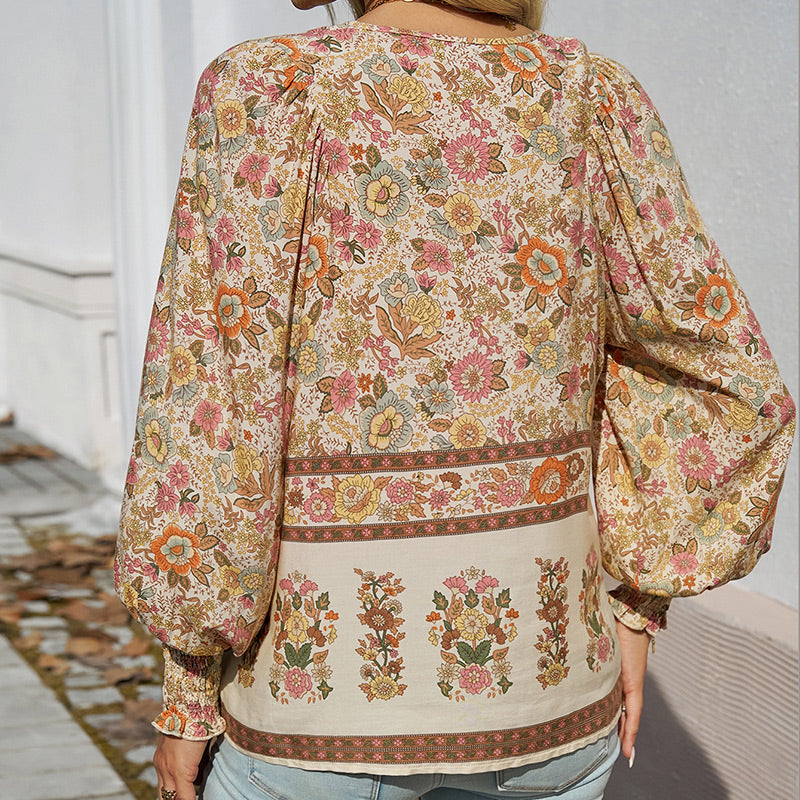 Lina | Elegante Bohemian Blouse