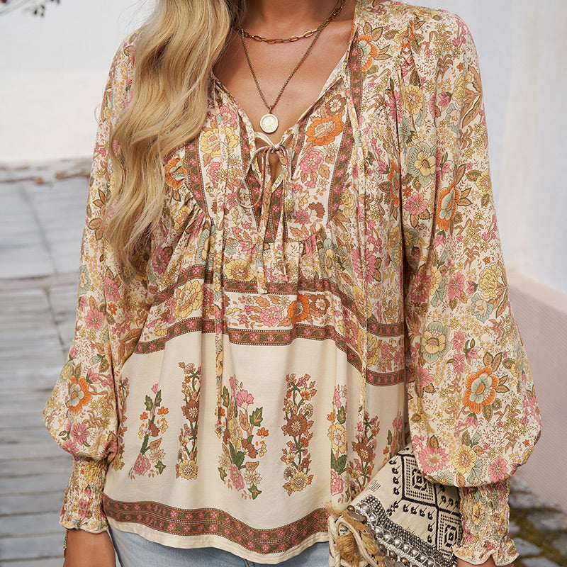 Lina | Elegante Bohemian Blouse