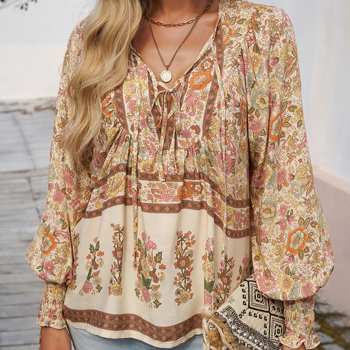 Lina | Elegante Bohemian Blouse