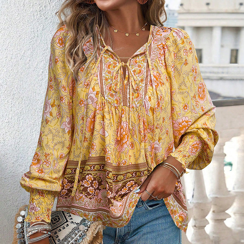 Lina | Elegante Bohemian Blouse
