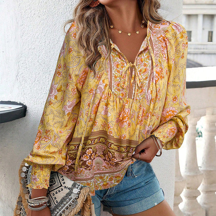 Lina | Elegante Bohemian Blouse