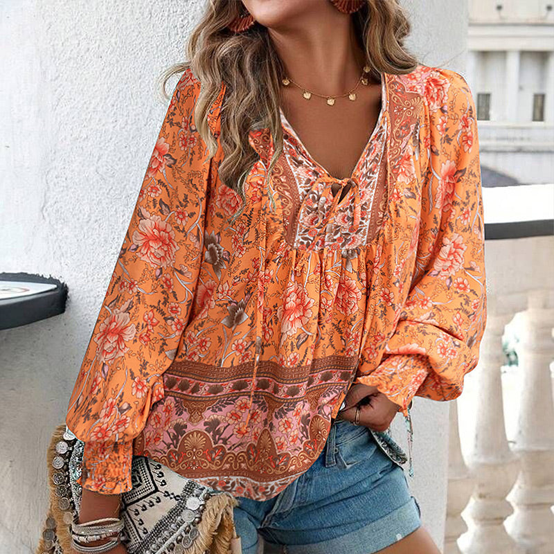 Lina | Elegante Bohemian Blouse