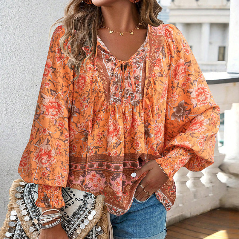Lina | Elegante Bohemian Blouse