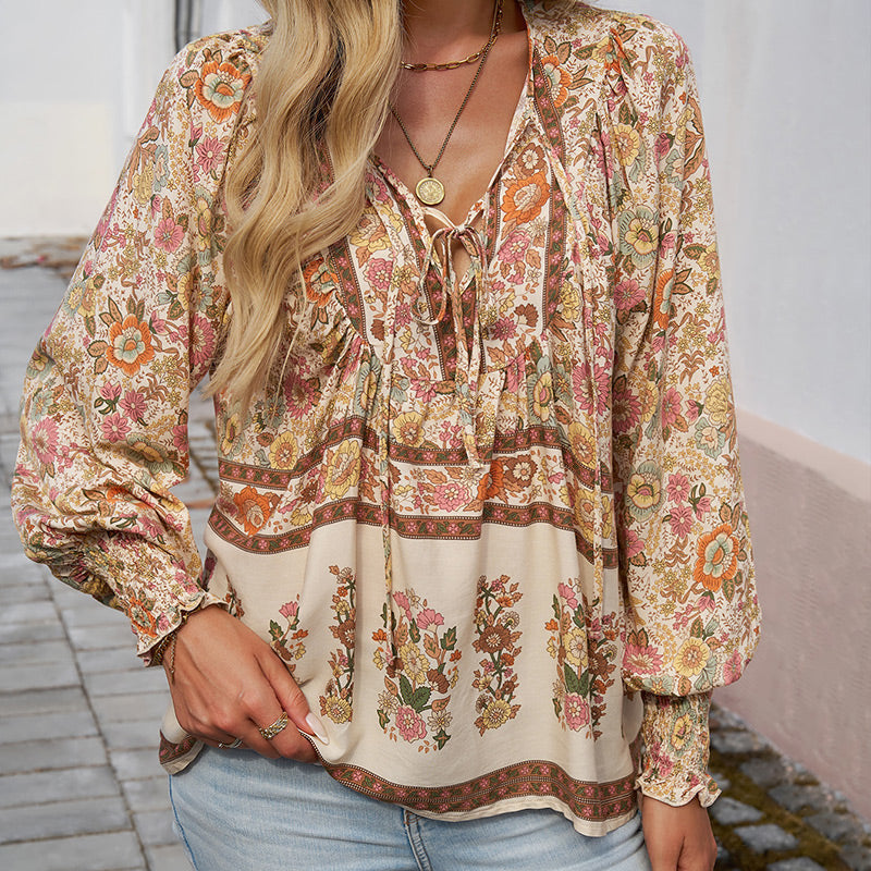 Lina | Elegante Bohemian Blouse