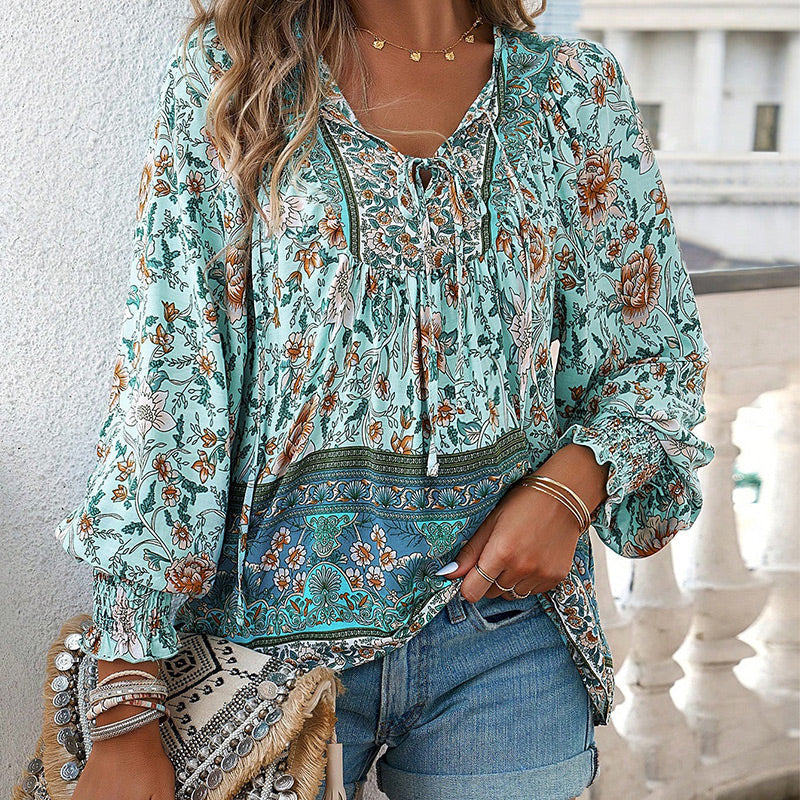 Lina | Elegante Bohemian Blouse