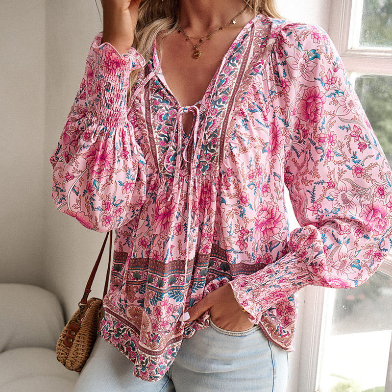 Lina | Elegante Bohemian Blouse
