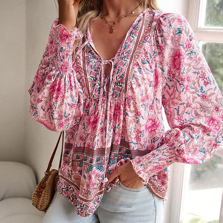 Lina | Elegante Bohemian Blouse
