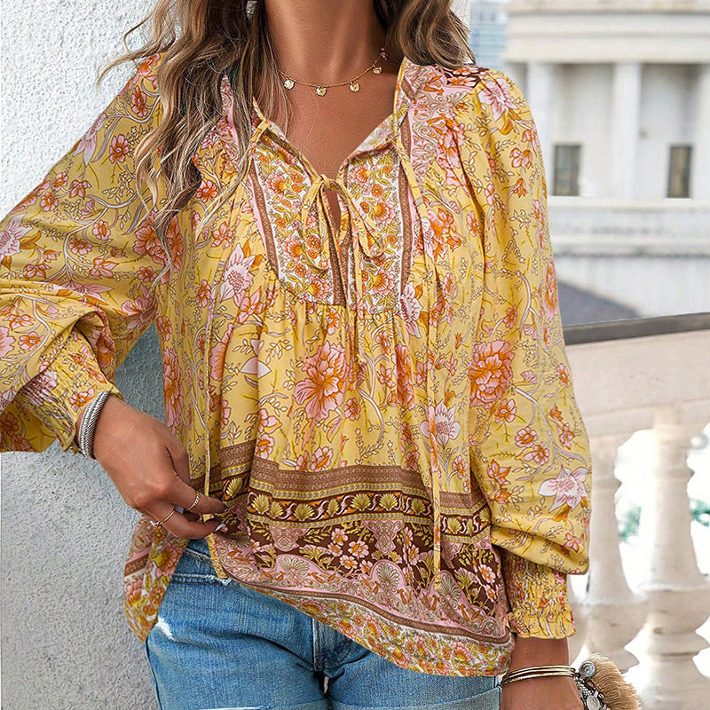 Lina | Elegante Bohemian Blouse