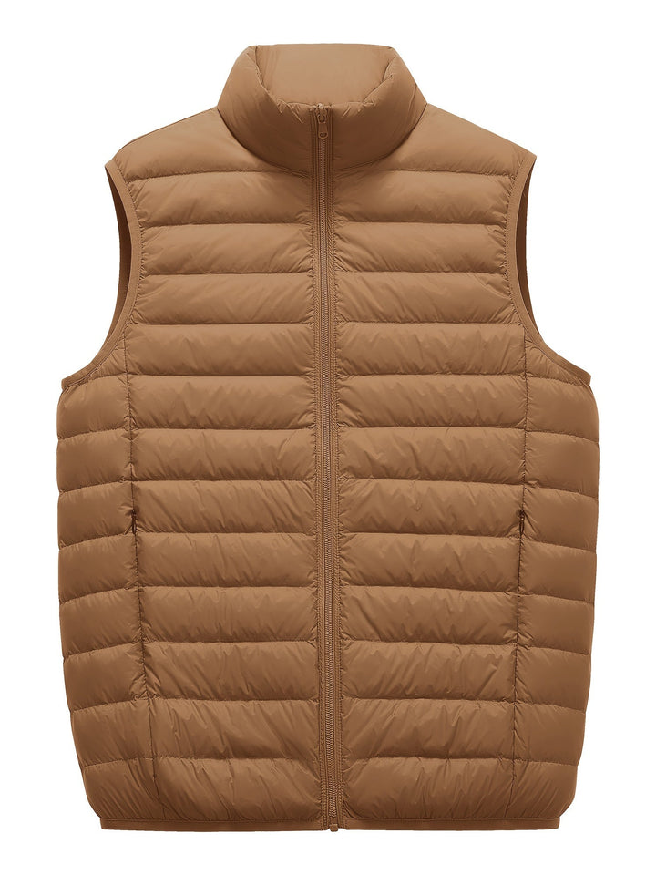 Lena™ | New waterproof vest with white down