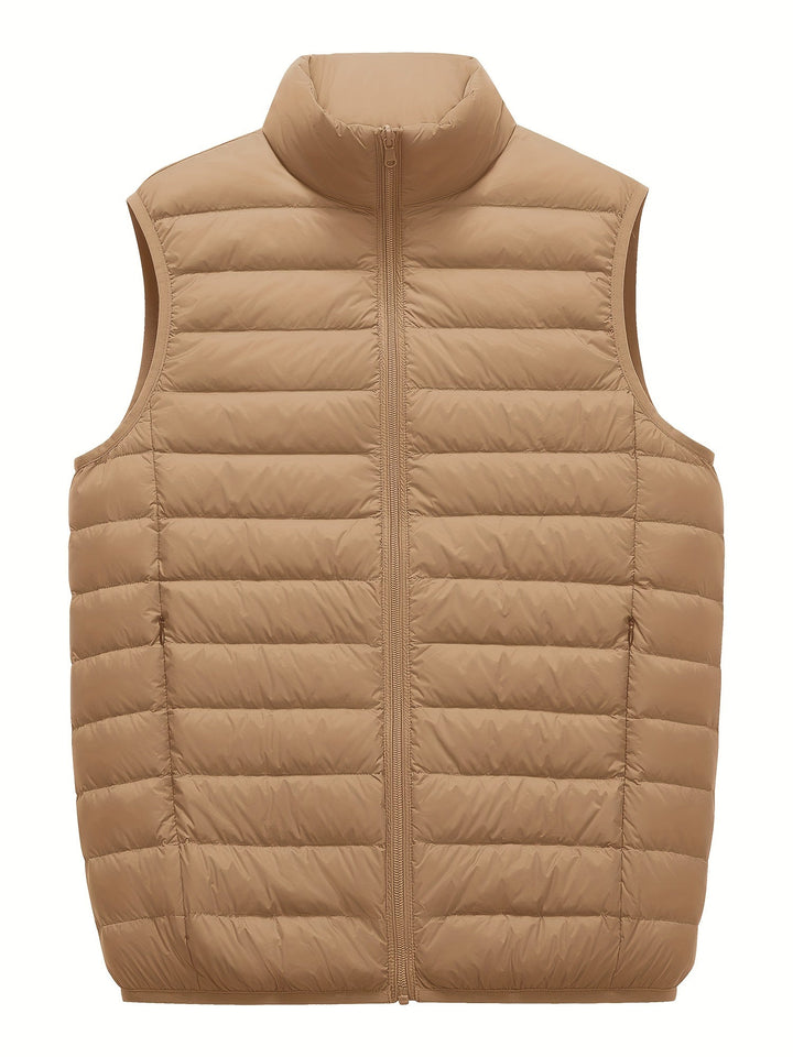 Lena™ | New waterproof vest with white down
