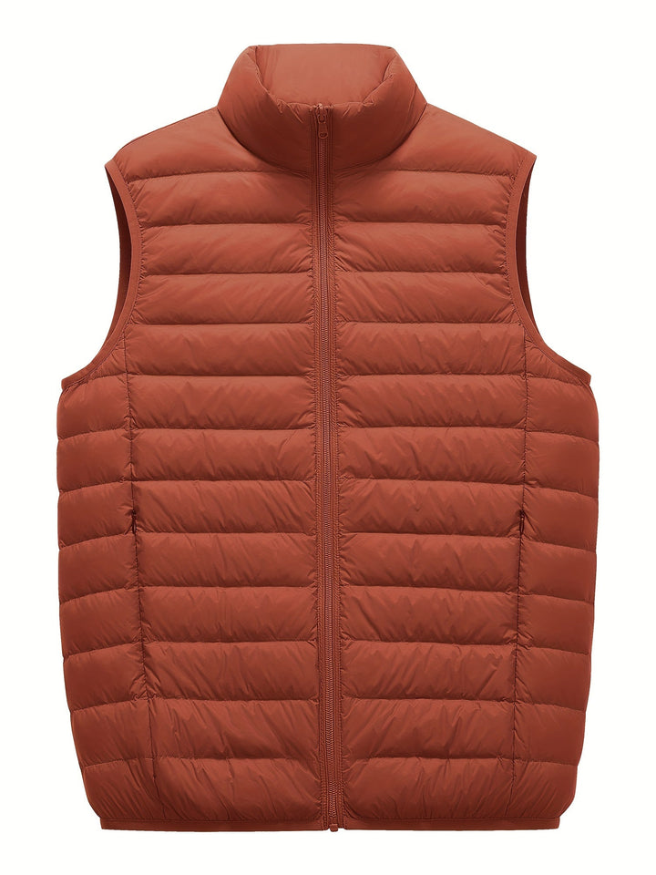 Lena™ | New waterproof vest with white down